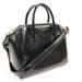 GIVENCHY Antigona Medium Satchel Black Leather Bag w/ Strap - Very Good