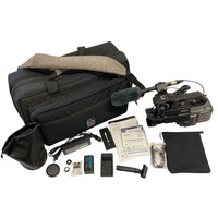 Sony FX6 Full-Frame Cinema Camera w/ FE 24-105 f/4 Lens ECM-VG1 Mic Porta Brace