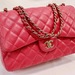 CHANEL Magenta Caviar Jumbo Double Flap Gold HW 12" w/ Dust Bag – Stunning