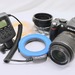 NIKON D60 DSLR Camera 18-55mm VR Lens Ring Flash Kit Tested Works