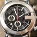 GUCCI 101M Chronograph 44mm Stainless Steel Black Dial Swiss Quartz Men’s Watch