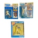 Starting Lineup - MLB Figure Lot Ken Griffey Jr Cecil Fielder Roberto Kelly
