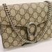 GUCCI Dionysus WOC Silver Hardware GG Supreme Wallet On Chain Crossbody